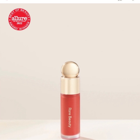 Rare beauty soft pinch liquid blush in joy 0.25 fl oz full size dewy peach - Picture 1 of 7